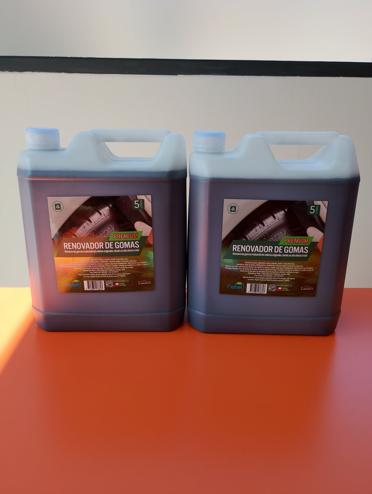 Pack 2 Renovadores de Gomas Premium 5 Litros.